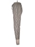 Unbranded 100% Polyester Stripes Gray Casual Pants Size L - photo 5