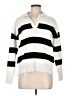 Cynthia Rowley TJX Stripes White Pullover Sweater Size M - photo 1