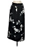 Talbots 100% Polyester Print Black Formal Skirt Size 4 - photo 2