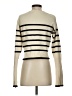 Vigoss Stripes Ivory Turtleneck Sweater Size S - photo 2
