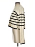 Vigoss Stripes Ivory Turtleneck Sweater Size S - photo 5