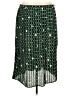 POPSUGAR 100% Polyester Stars Green Formal Skirt Size 2X - photo 1