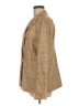 Bacio Plaid Gold Blazer Size M - photo 5