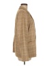 Bacio Plaid Gold Blazer Size M - photo 4