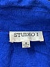 Studio 1 Blue Short Sleeve Blouse Size 18 - photo 7