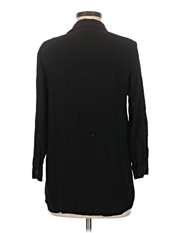Zara TRF 3/4 Sleeve Button-Down Shirt (view 2)