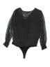 Abercrombie & Fitch 100% Polyester Black Bodysuit Size XL - photo 2