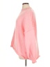 Unbranded 100% Polyester Solid Pink Pullover Sweater Size XL - photo 5