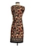 DressBarn Animal Print Brown Cocktail Dress Size 4 (petite) - photo 2