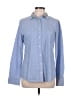 J.Crew Blue Long Sleeve Button-Down Shirt Size 12 - photo 1