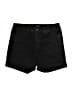 Vero Moda Solid Black Denim Shorts Size M - photo 1