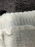 Unbranded Graphic White Turtleneck Sweater Size M - photo 7