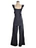 Max Studio Chevron-herringbone Gray Jumpsuit Size S - photo 1