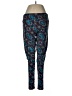 Lularoe Print Blue Active Pants Size M (estimated) - photo 1