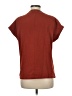 Zara Orange Red Short Sleeve Top Size M - photo 2