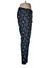 Lularoe Print Blue Active Pants Size M (estimated) - photo 4