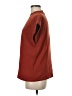 Zara Orange Red Short Sleeve Top Size M - photo 5