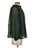 Entro 100% Polyester Green Long Sleeve Blouse Size S - photo 4