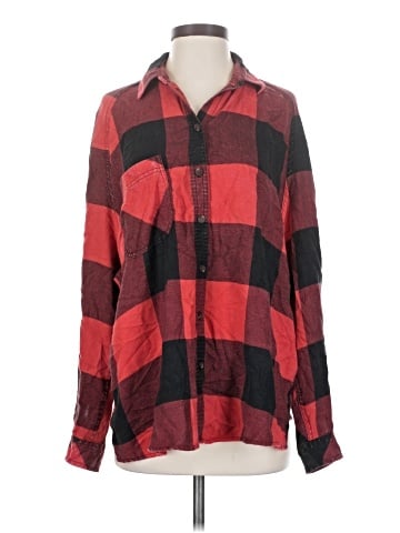 BDG Long Sleeve Button-Down Shirt (view 1)
