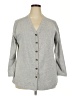 KRISTIN NICOLE Gray Cardigan Size 2X - photo 1
