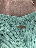 Assorted Brands 100% Polyester Solid Teal Pullover Sweater Size S - photo 7