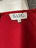 Sabo 100% Polyester Red Cocktail Dress Size XS - photo 7