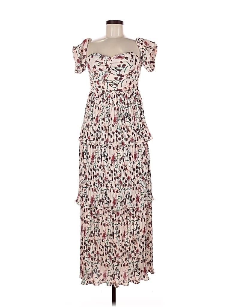 Pre-owned Opt Casual Dress In White