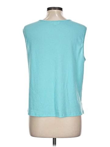 Indigo Rose Sleeveless T-Shirt (view 2)