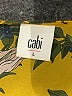 CAbi 100% Polyester Yellow 3/4 Sleeve Blouse Size L - photo 7