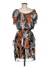 Miss Sixty 100% Polyester Print Orange Cocktail Dress Size 6 - photo 2