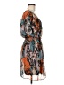 Miss Sixty 100% Polyester Print Orange Cocktail Dress Size 6 - photo 4