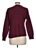 Nine West Solid Burgundy Pullover Sweater Size L - photo 2