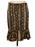 MICHAEL Michael Kors Animal Print Gold Formal Skirt Size M - photo 2