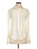 70°F/21°C 100% Polyester Ivory Long Sleeve Blouse Size L - photo 1