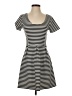 J.Crew Stripes Black Casual Dress Size 4 - photo 1