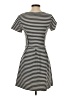 J.Crew Stripes Black Casual Dress Size 4 - photo 2
