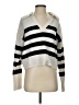Every Stripes Silver Pullover Sweater Size XS - photo 1