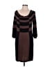 Max Studio Brown Casual Dress Size L - photo 1