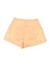 Free People 100% Cotton Solid Orange Shorts Size 0 - photo 2