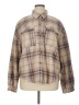 Pink Lily 100% Polyester Plaid Tan Jacket Size XL - photo 1