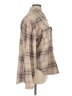 Pink Lily 100% Polyester Plaid Tan Jacket Size XL - photo 4