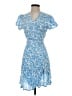 Vagabond Paisley Blue Cocktail Dress Size S (estimated) - photo 1