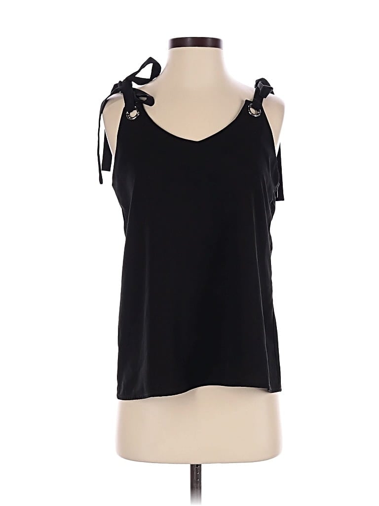 Pre-owned Mazik Sleeveless Blouse In Black