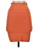 BCBGMAXAZRIA Solid Orange Casual Skirt Size XS - photo 1