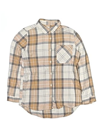 Gap Kids 3/4 Sleeve Button-Down Shirt (view 1)