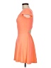 Snap Solid Orange Cocktail Dress Size M - photo 5