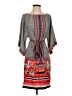 ECI Print Gray Casual Dress Size S - photo 1