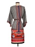 ECI Print Gray Casual Dress Size S - photo 2