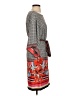 ECI Print Gray Casual Dress Size S - photo 4