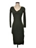 Leith Solid Gray Cocktail Dress Size XS - photo 1